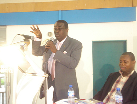 Captain Budu Koomson in his element