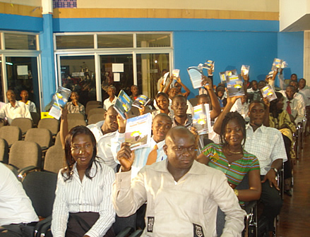 All particants were given copies of AfricanLiberty.org's latest books, "Selected Essays in Political Economy" by Frederic Bastiat, with an introduction by Franklin Cudjoe and  Johan Norberg's "In Defense of Global Capitalism" with an introduction by June Arunga.