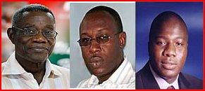 President Milss(R), Kofi Bentil(M), Mohammed Ayariga(R)