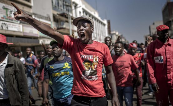 Protest in Harare
