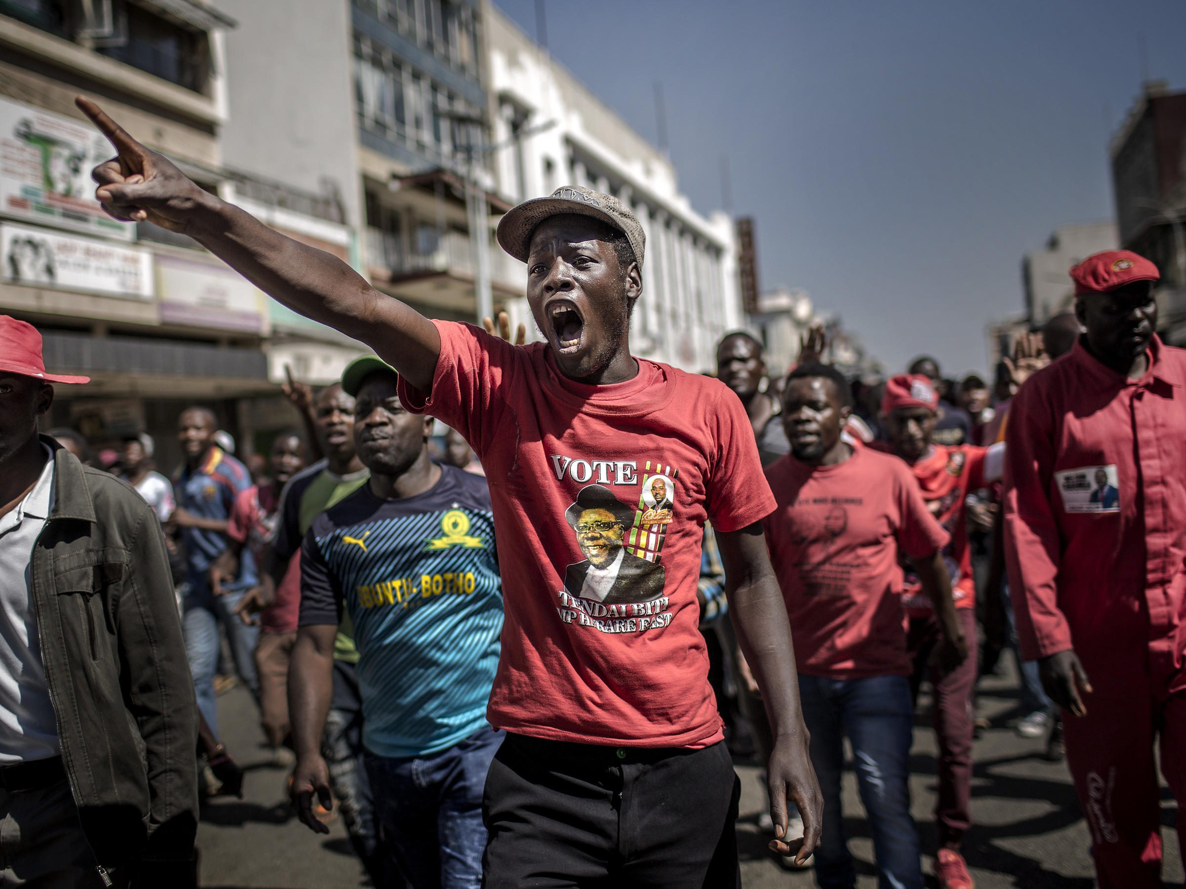 Protest in Harare